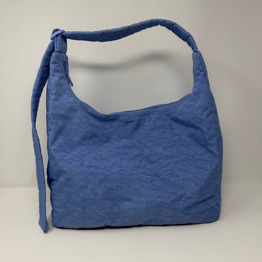 Baggu Nylon Crescent Bag Cornflower Blue Adjustable Crossbody Shoulder Regular
